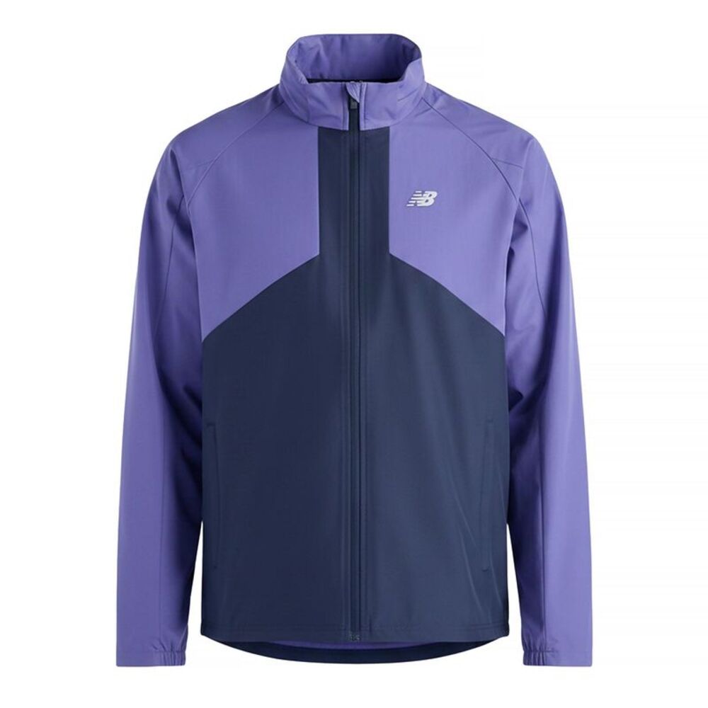 New Balance Mens Two Tone Woven  Jacket / Purple